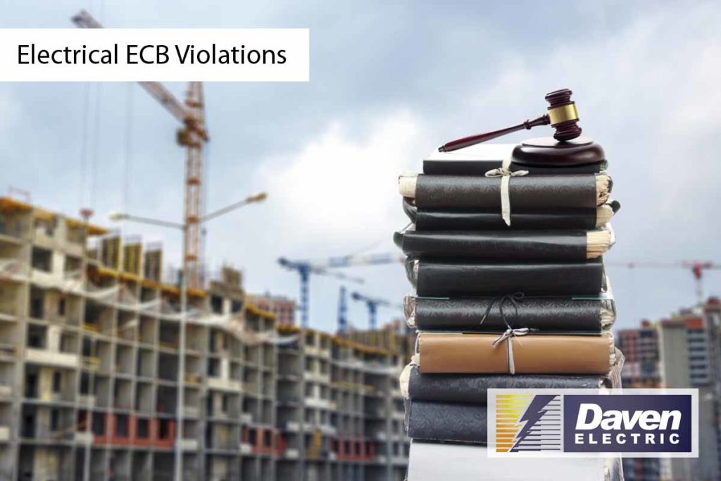 ELECTRICAL ECB VIOLATIONS