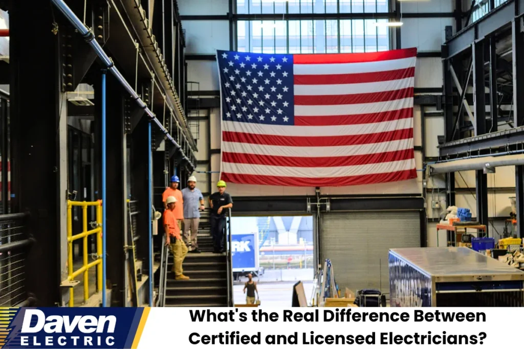 What's the Real Difference Between Certified and Licensed Electricians