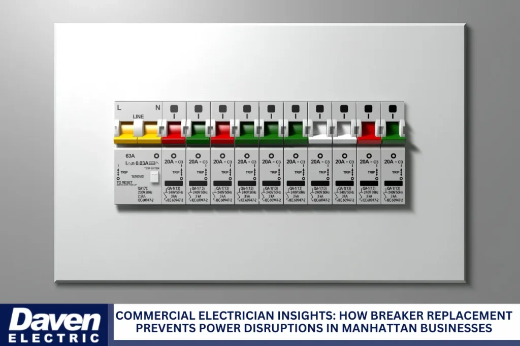 Commercial Electrician Insights: How Breaker Replacement Prevents Power Disruptions in Manhattan Businesses