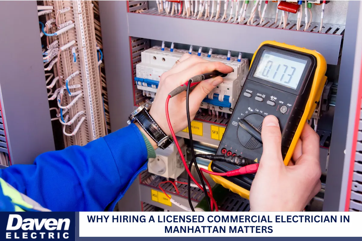 Why Hiring a Licensed Commercial Electrician in Manhattan Matters