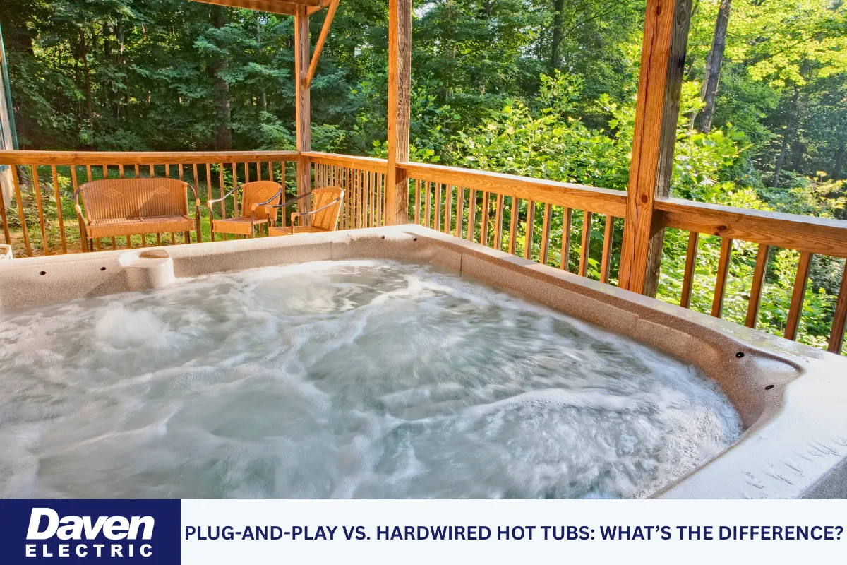 Plug-and-Play vs. Hardwired Hot Tubs: What’s the Difference?