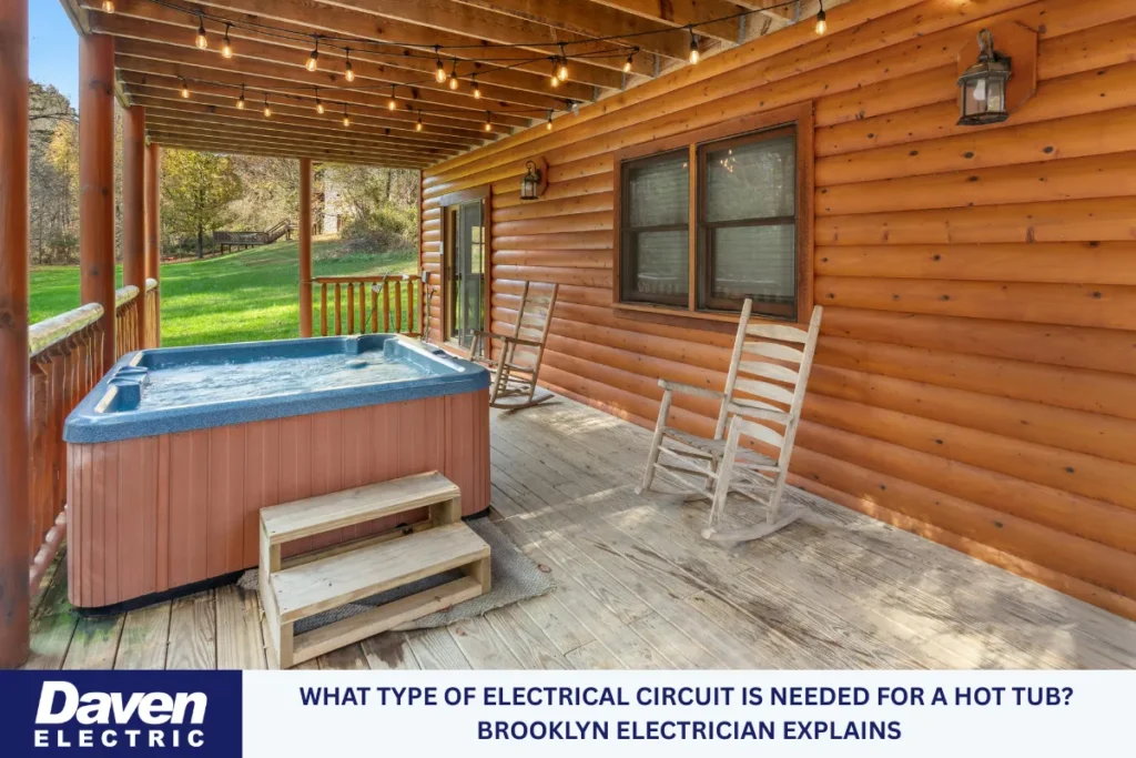 What Type of Electrical Circuit Is Needed for a Hot Tub? Brooklyn Electrician Explains