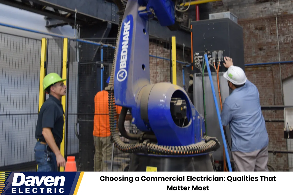 Choosing a Commercial Electrician: Qualities That Matter Most