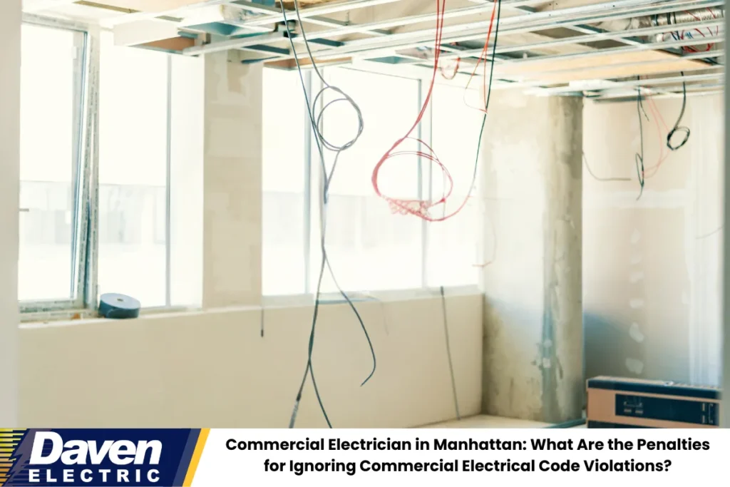 Commercial Electrician in Manhattan: What Are the Penalties for Ignoring Commercial Electrical Code Violations?