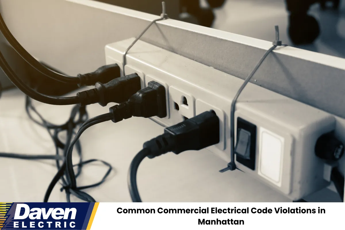 Common Commercial Electrical Code Violations in Manhattan