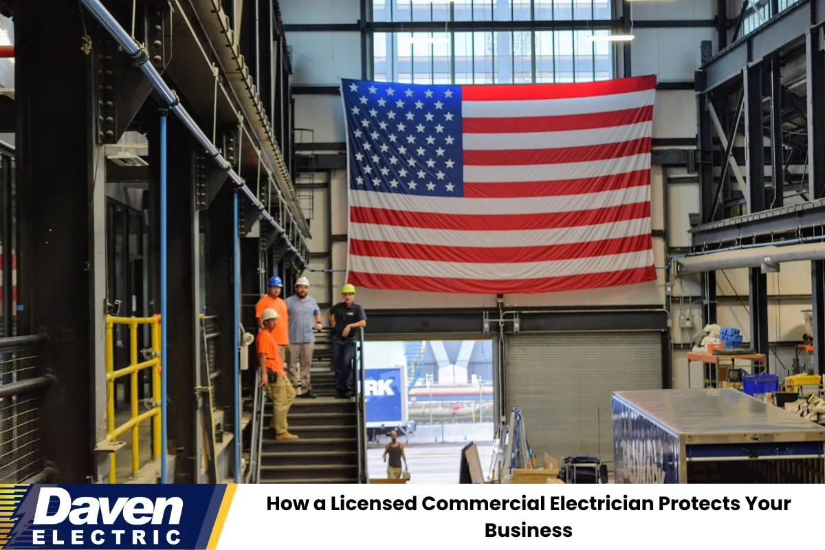 How a Licensed Commercial Electrician Protects Your Business