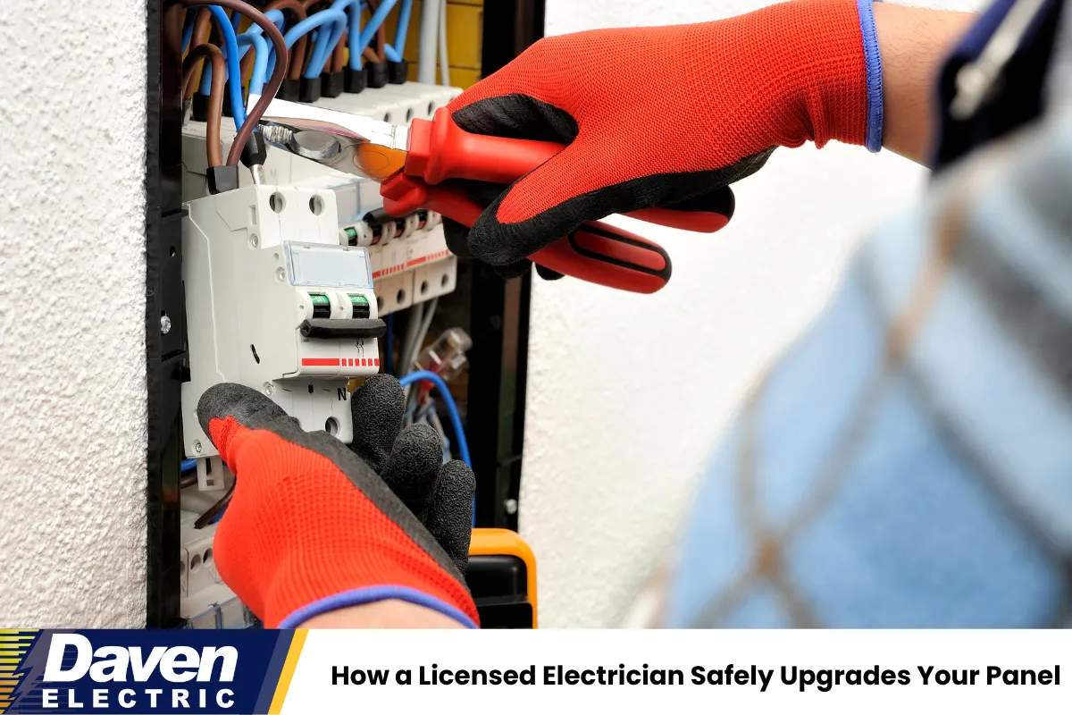 How a Licensed Electrician Safely Upgrades Your Panel