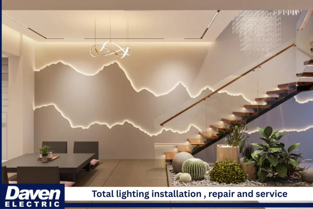 Total lighting installation , repair and service
