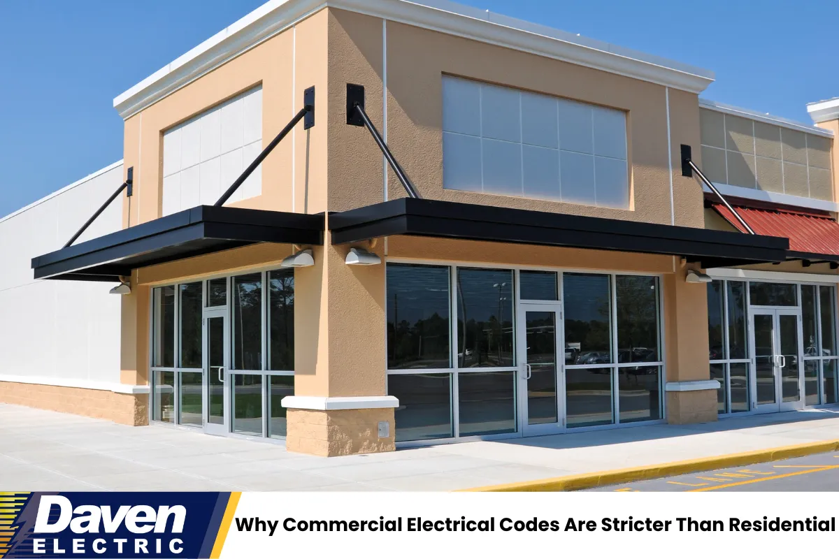 Why Commercial Electrical Codes Are Stricter Than Residential