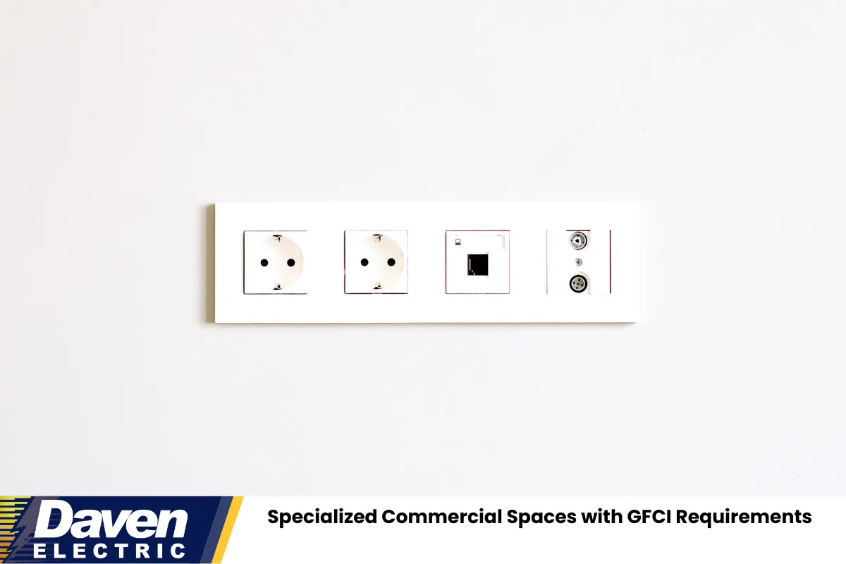 Specialized Commercial Spaces with GFCI Requirements
