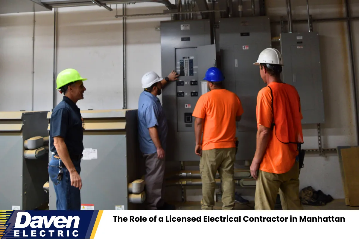 The Role of a Licensed Electrical Contractor in Manhattan