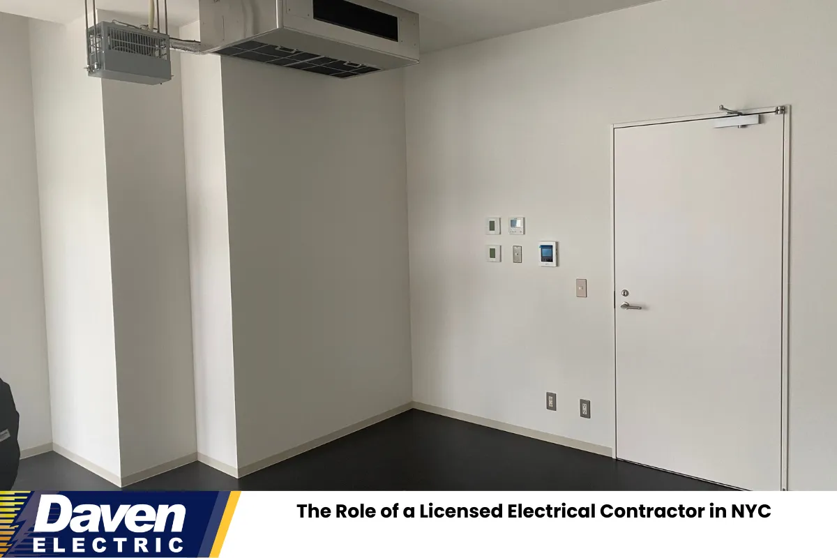 The Role of a Licensed Electrical Contractor in NYC