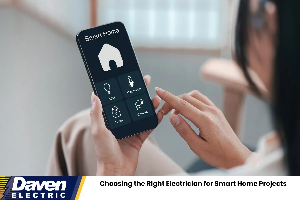 Choosing the Right Electrician for Smart Home Projects
