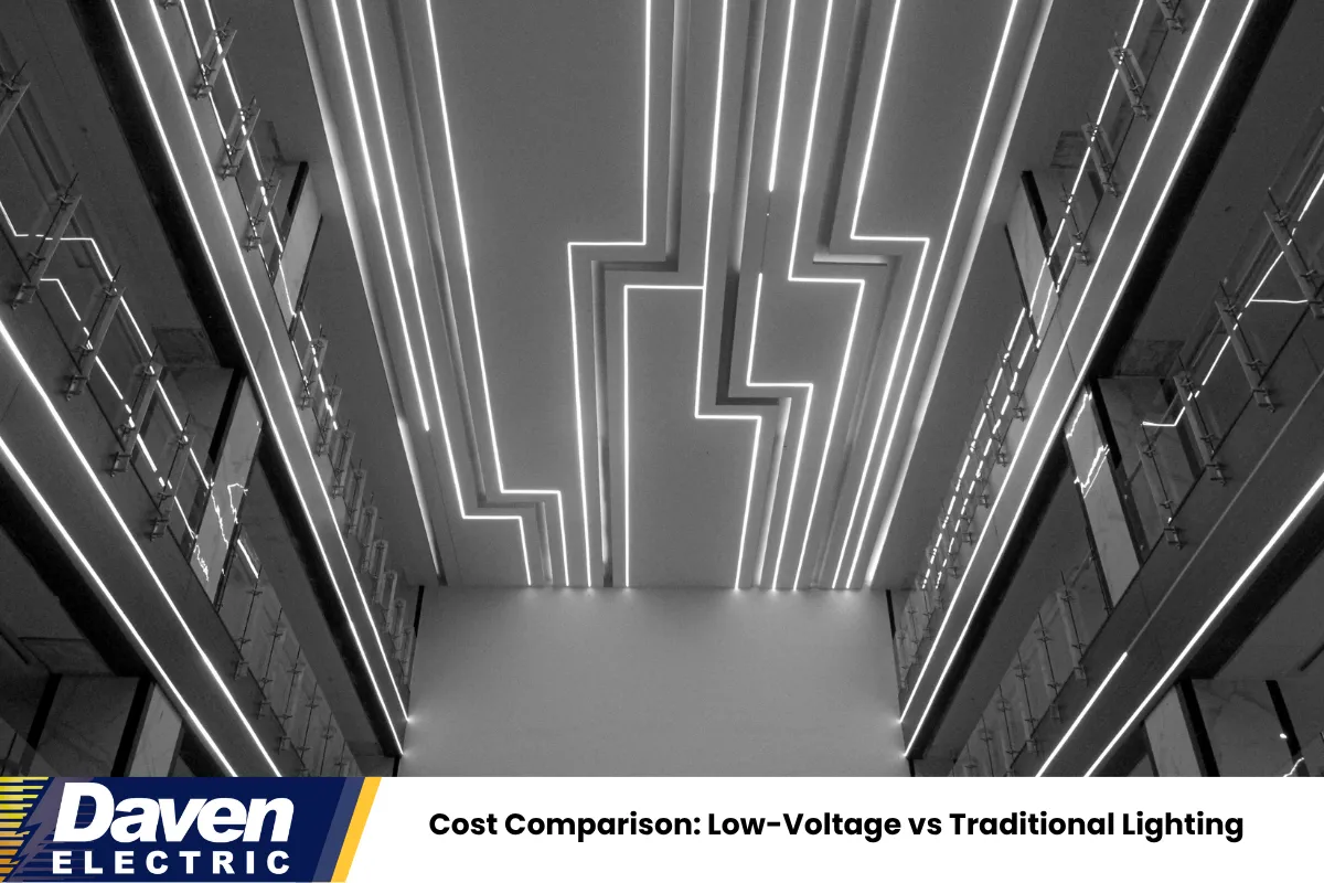 Cost Comparison Low-Voltage vs Traditional Lighting