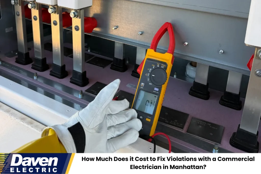 How Much Does it Cost to Fix Violations with a Commercial Electrician in Manhattan