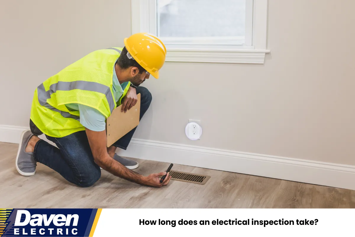 How long does an electrical inspection take?