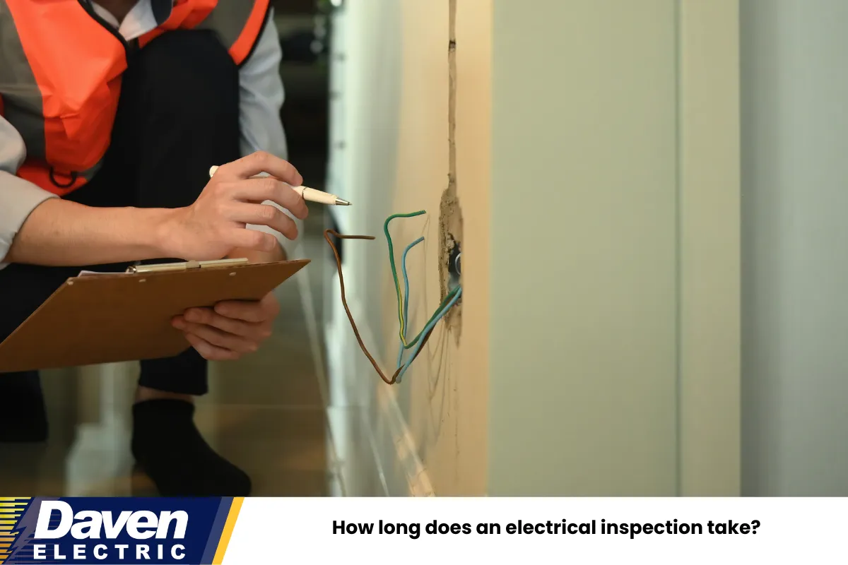 How long does an electrical inspection take?