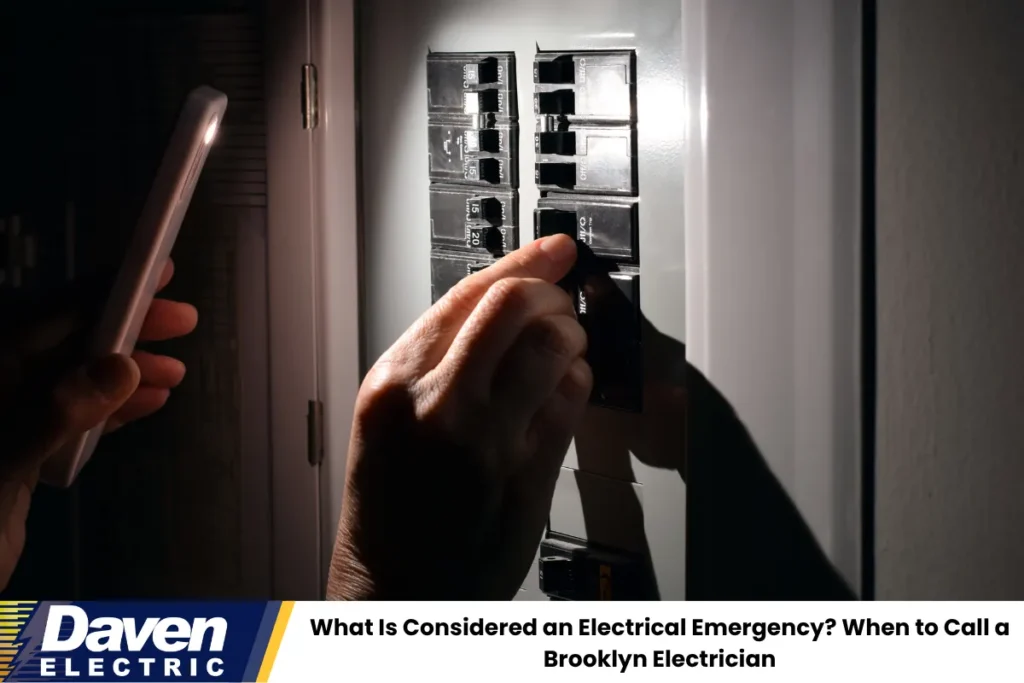 What Is Considered an Electrical Emergency? When to Call a Brooklyn Electrician
