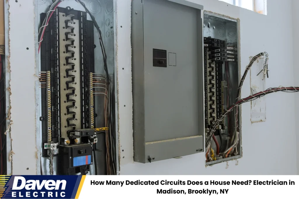 How Many Dedicated Circuits Does a House Need? Electrician in Madison, Brooklyn, NY